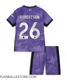 Günstige Liverpool Andrew Robertson #26 3rd trikot Kinder 2023-24 Kurzarm (+ Kurze Hosen)